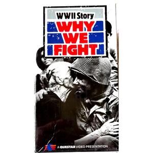 Frank Capra's Why We Fight Three Cassette Series, Sealed New World War II